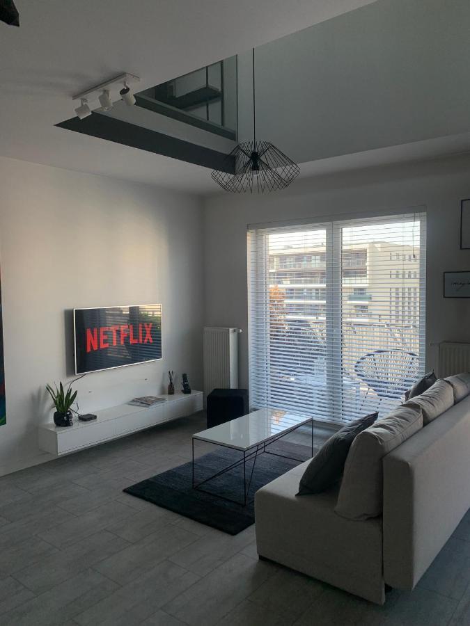 Two-Levels Penthouse With A Garden In The City Center Apartment Lodz  Exterior photo